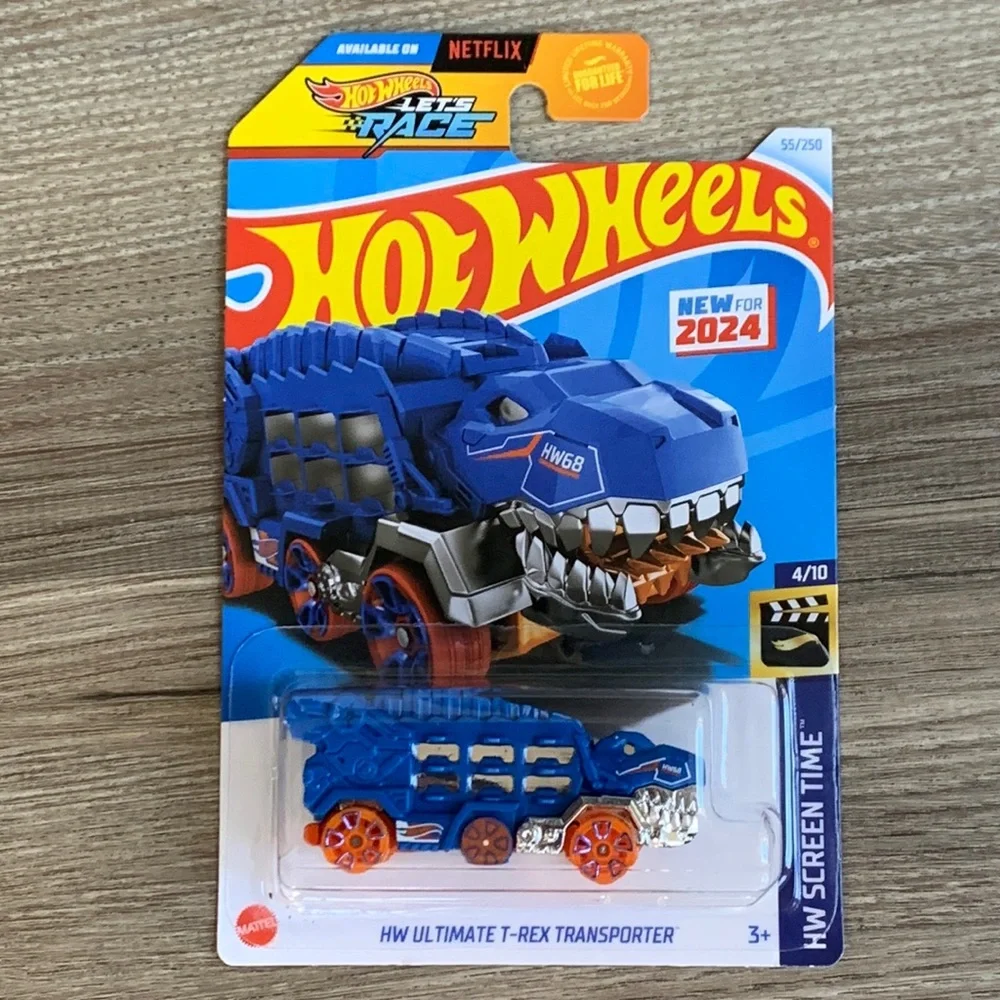 Hot Wheels TRex Transporter Truck HW Screen Time Hotwheels Lets Race T REX new